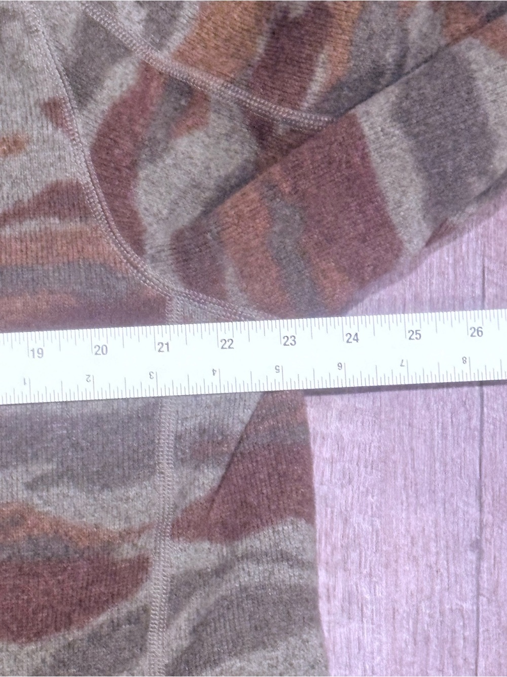 Patagonia Men’s Camouflage Synchilla 1/4-Zip Fleece - Picture 8 of 10